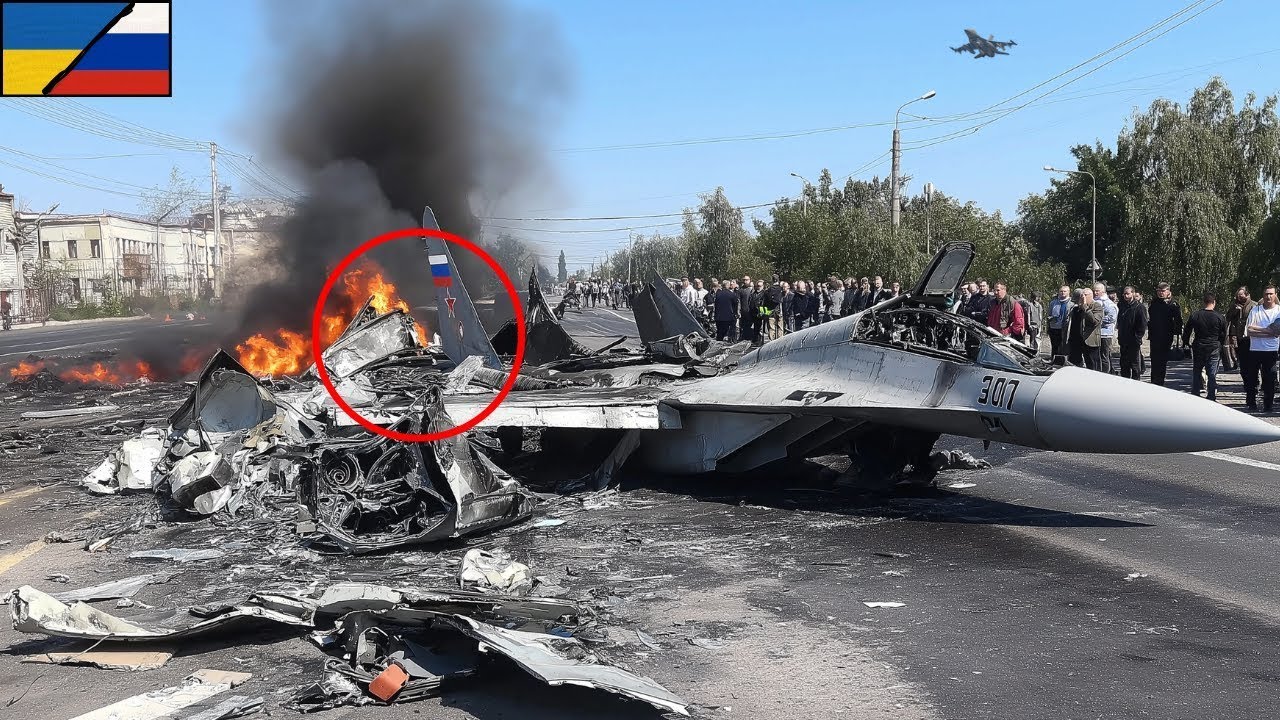 10 minutes ago! For the first time, a Russian SU-35 pilot shot down four US Air Force fighter jets.