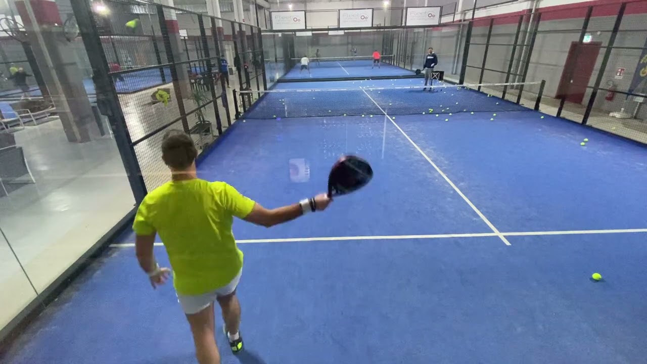 Padel amatoriale - Allenamento ai vetri e smash - Game Padel center 19/12/2022