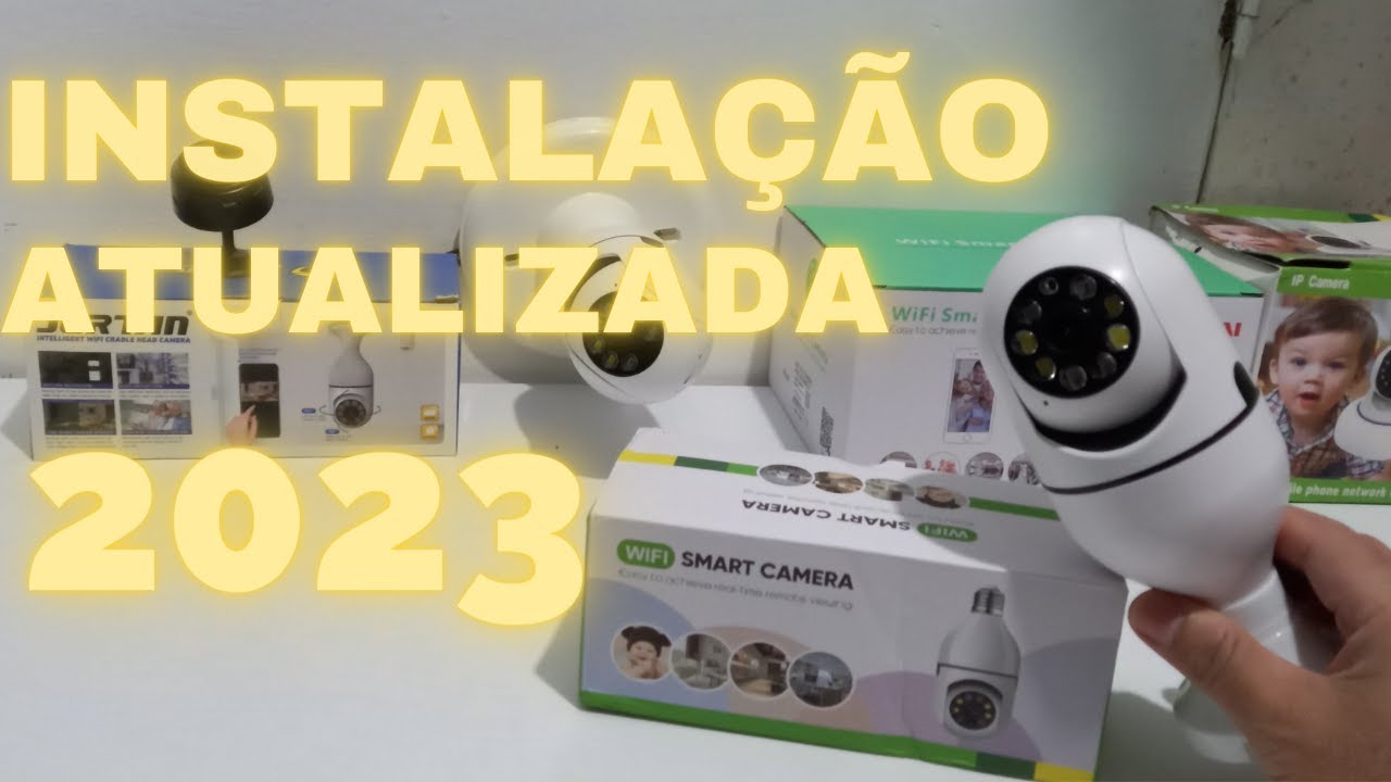 [atualizado 2023] COMO INSTALAR CAMERA LAMPADA WIFI, YOOSEE PASSO A PASSO.