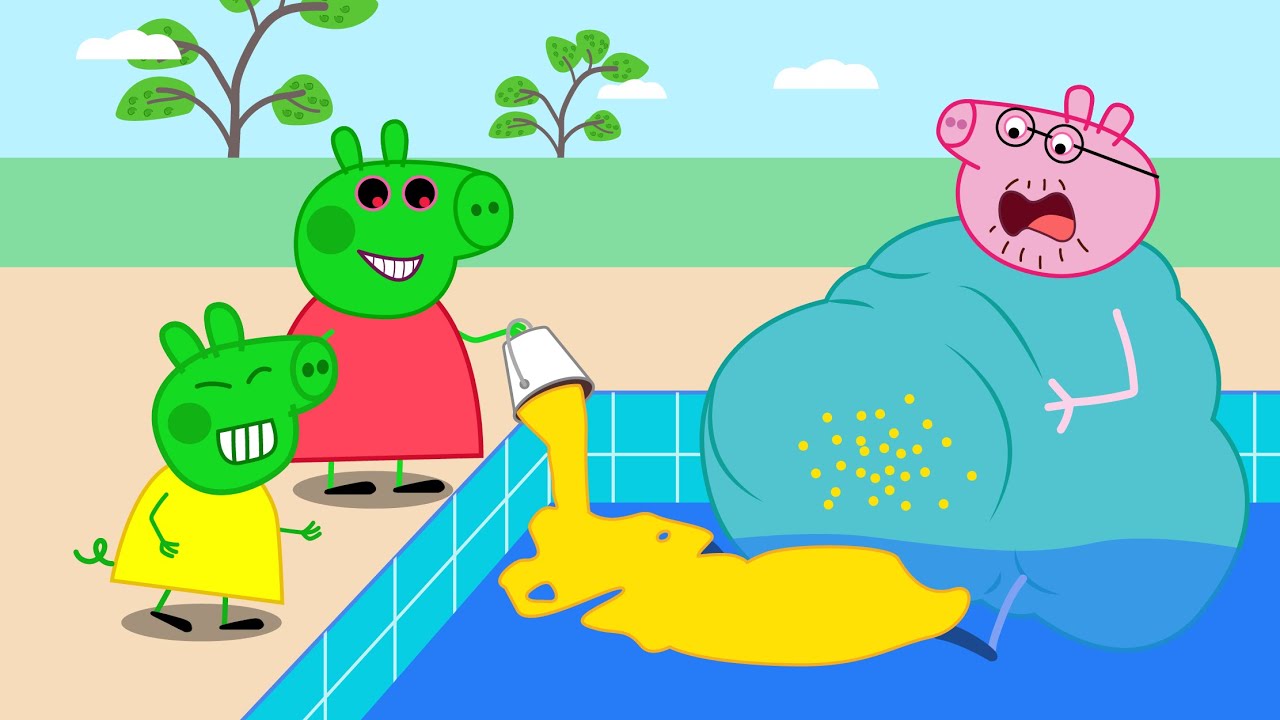 Zombie Apocalypse, Zombies Appeared At The Swimming Pool 🧟‍♀️🤿??| Peppa Pig Funny Animation