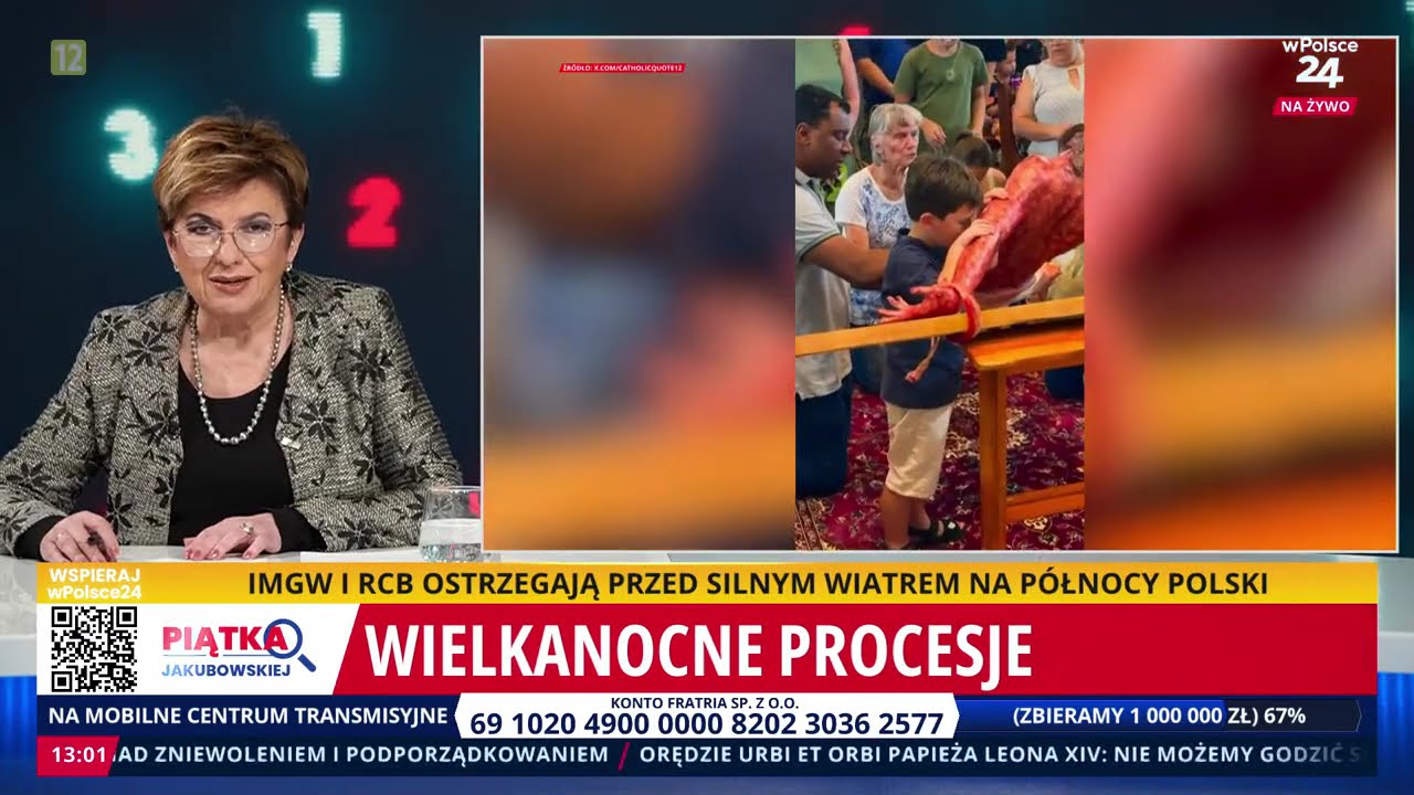 Karykaturalne życzenia Lewicy! Radną KO cieszy spalenie krzyża! Piątka Jakubowskiej cz.1. 06.04.2026