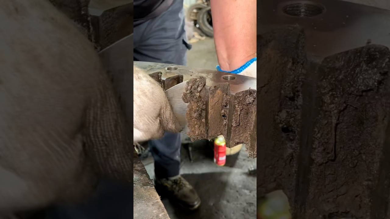 RL200 Excavator Turntable Repair!