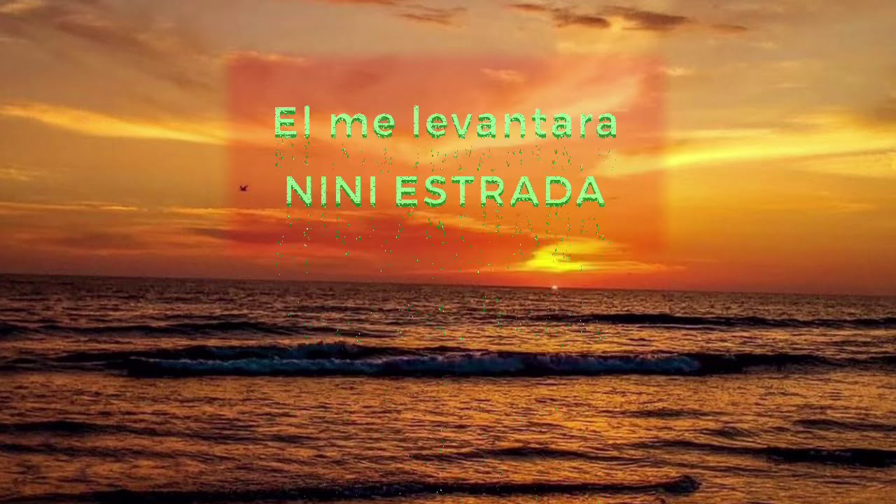 El me levantar&aacute; Nini Estrada y su &oacute;rgano mel&oacute;dico