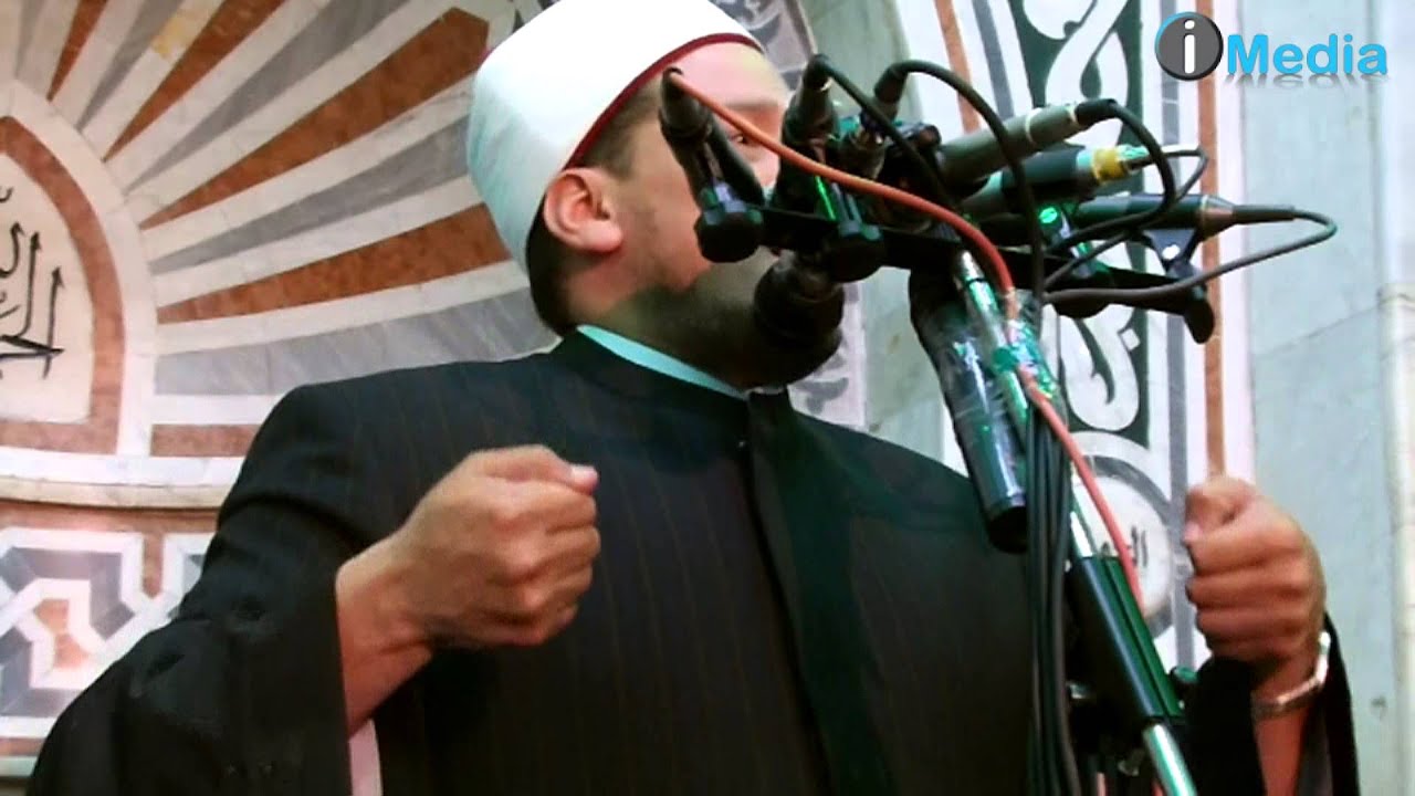 الشيخ الشحات العزازى خطيب مسجد السيدة زينب - خطبة مولد السيدة نفيسة