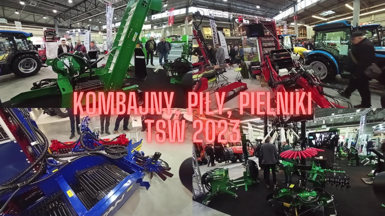 Kombajny do przemysłu, piły konturowe, pielniki na TSW 2023 - PRO-CNC, CWTS, Dom-Wid, AP100