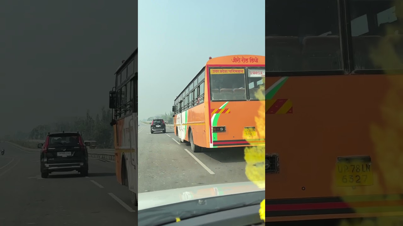 UP Roadways Bus Se Pura Uttar Pradesh Ghooma | Real Journey Vlog 