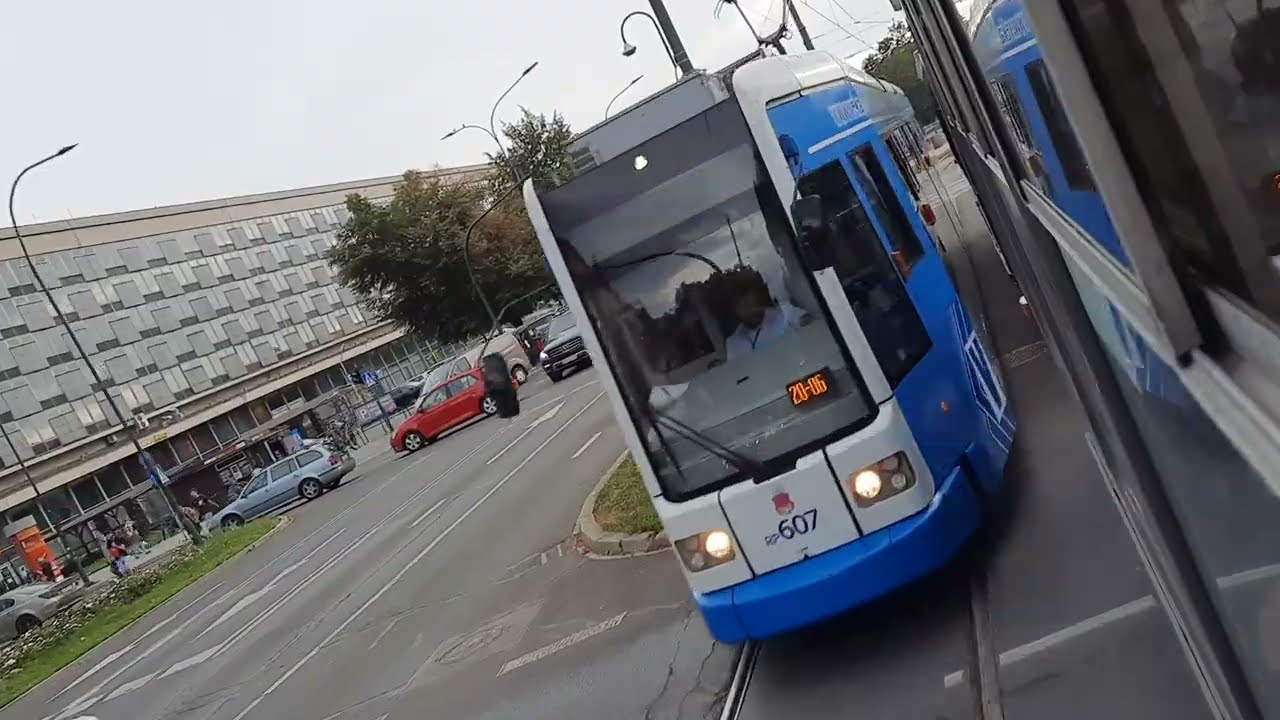 Tramwaje Kraków 2023 Linia 6   Plac Wszystkich Świętych - Reymana 😍😍😍😊😊