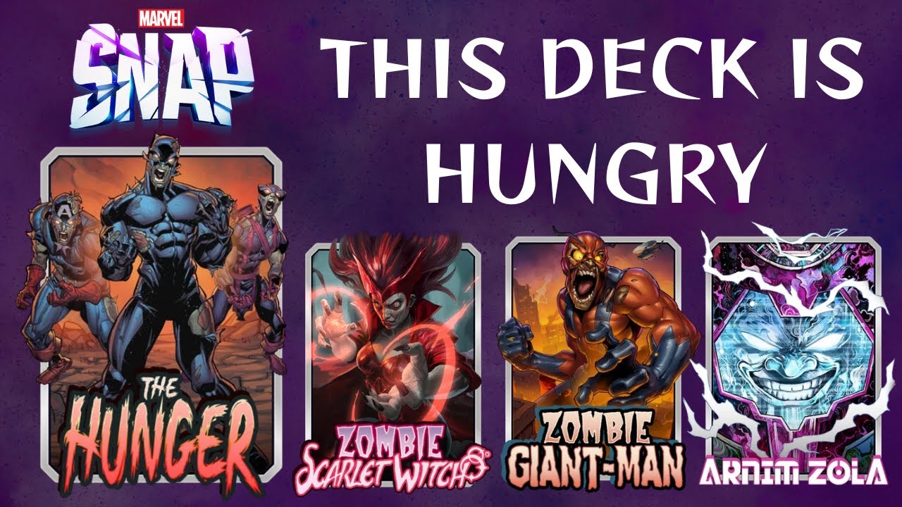 Feast of Giants – The Hunger Feeds Zombie Giant-Man!| Marvel Snap Gameplay October 2025