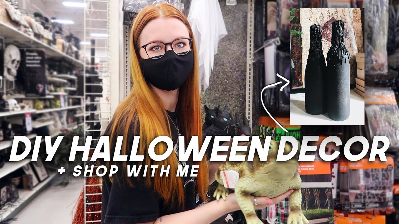 DIY HALLOWEEN DECOR | HARRY POTTER & MORE (+ shop with me!)