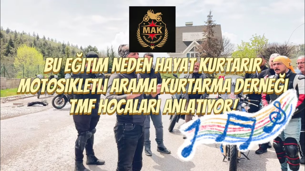 Motosikletli Arama Kurtarma Derneği ile Güvenli Sürüş Eğitimi [Mehmet Güngör & Hakkı Ünaldı]