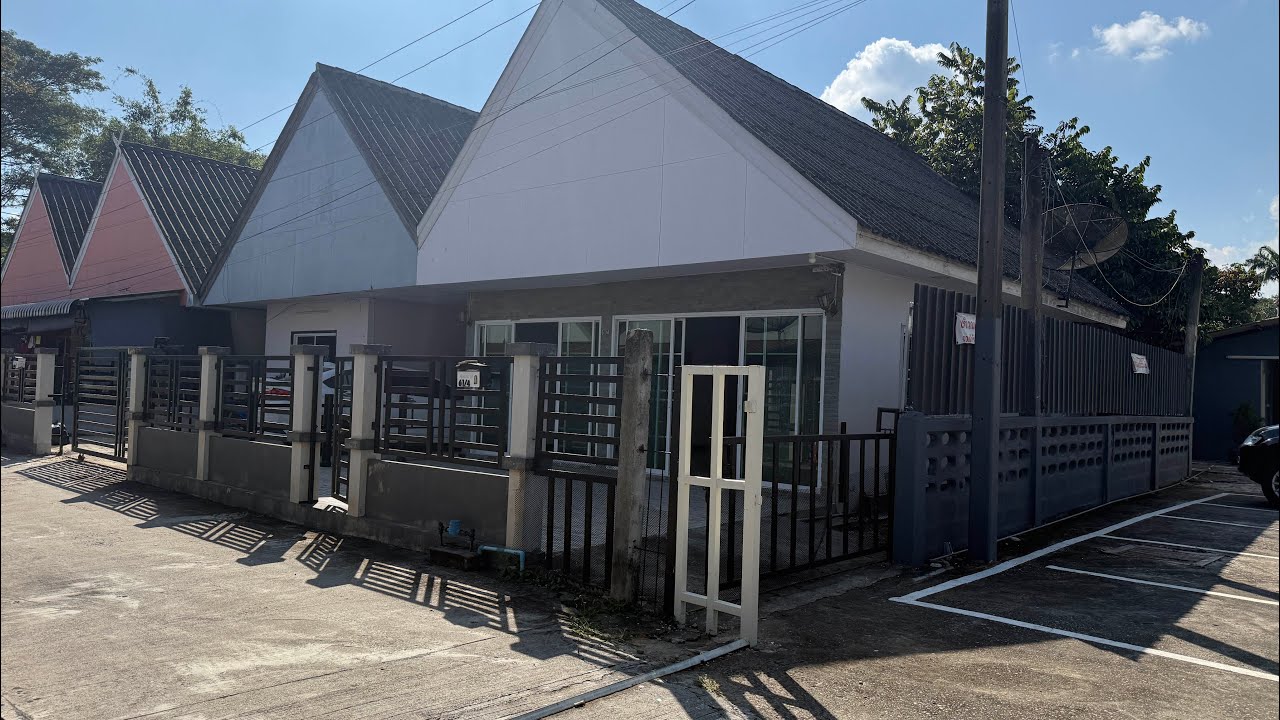 ขายบ้านแฝด 2 หลัง ใกล้วัดร่องเสือเต้น ต.ริมกก อ.เมืองเชียงราย