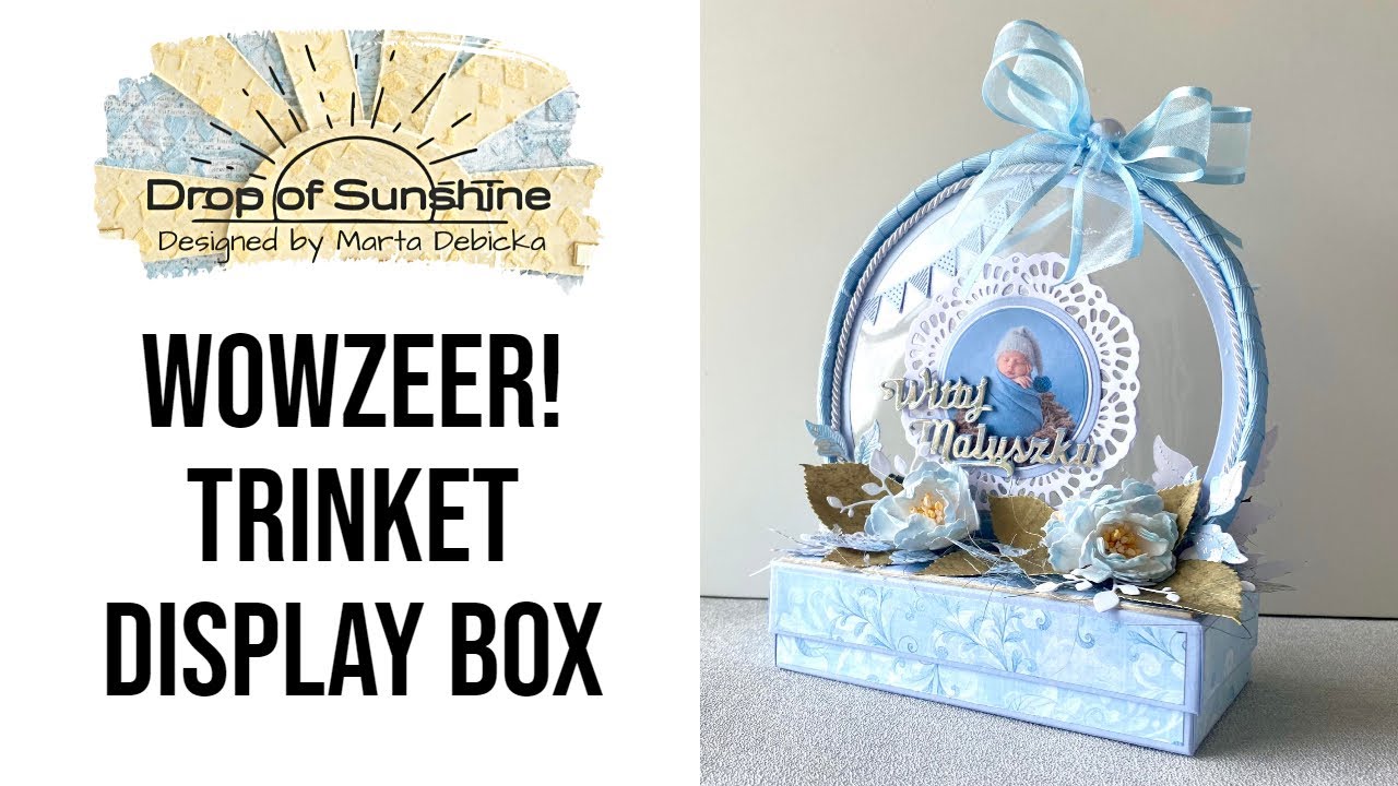 🔥🔥🔥 TRINKET DISPLAY BOX - PART2 How to create a one-of-a-kind WOWZEER!!! T#cardmaking