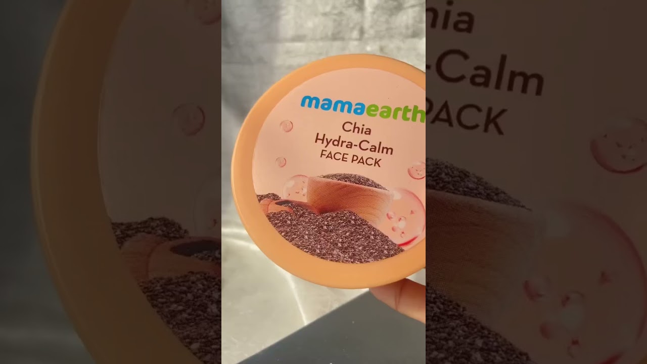 #mamaearth hydra calm chia #facemask #deepcleanse #skincare #skincareproducts Comment for link🍃🤍