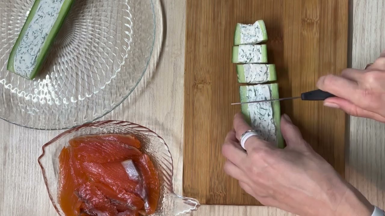 CUCUMBER BOATS in 5 MIN: The Most ELEGANT Holiday Appetizer!