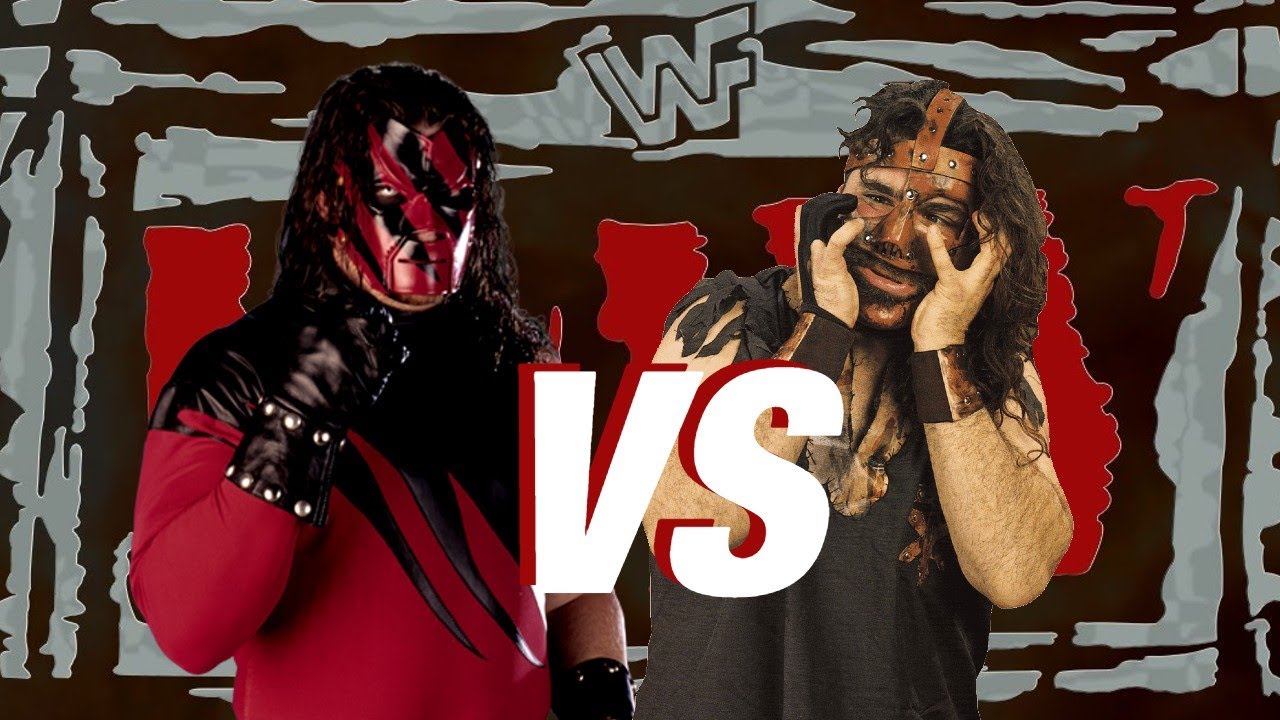 WWF War Zone Matches Kane vs Mankind