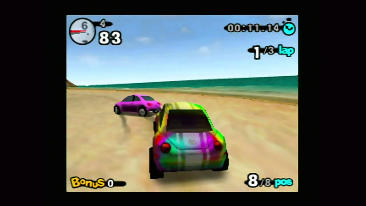 Beetle Adventure Racing - Bonus Championship with Alien Car and Wicked Woods Track