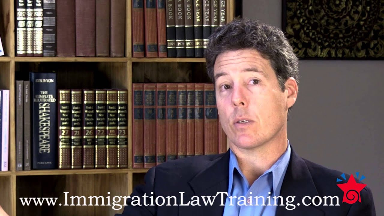 IMMIGRATION LAW TRAINING COURSE -- INTRODUCTION
