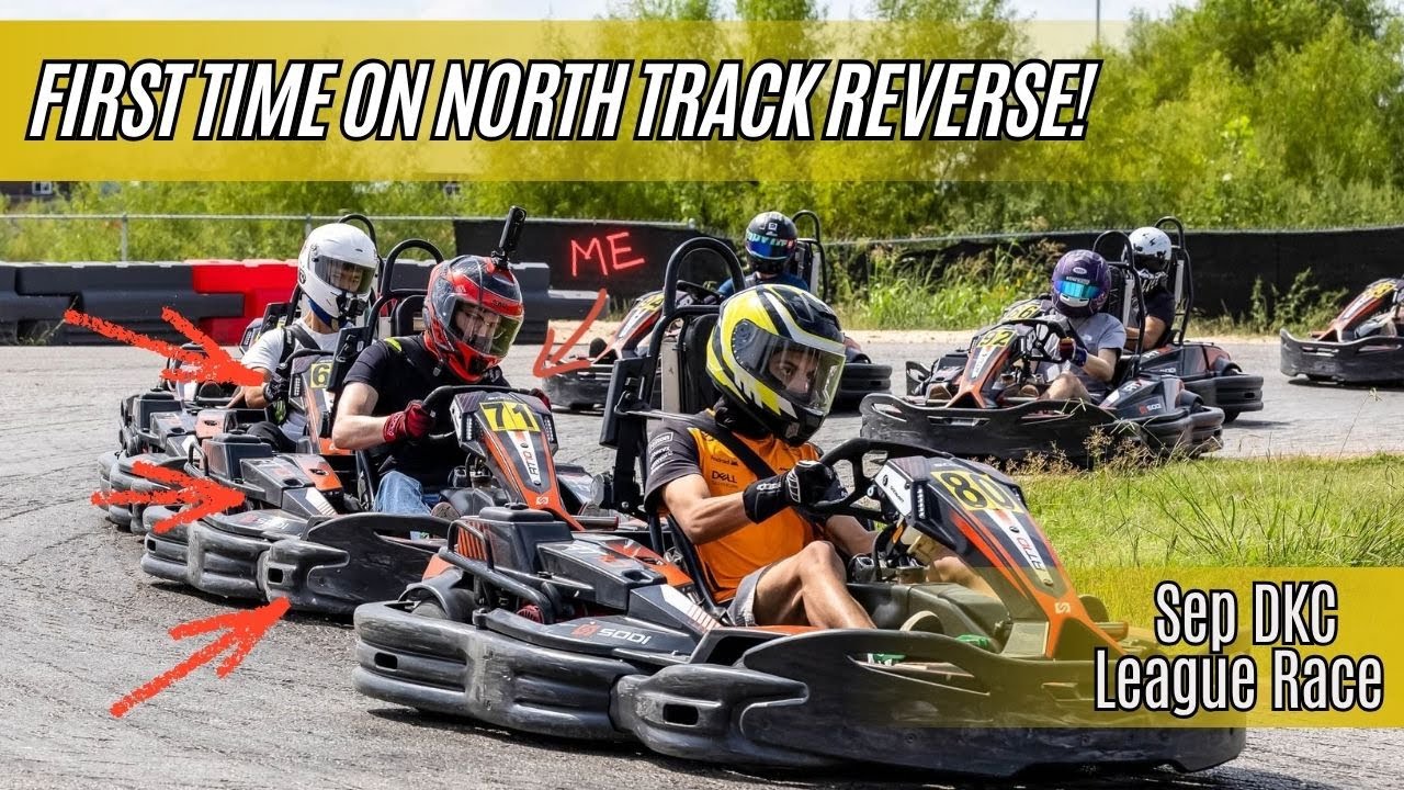 North Track… Backwards?! My First Reverse Race at DKC | Sept League Race
