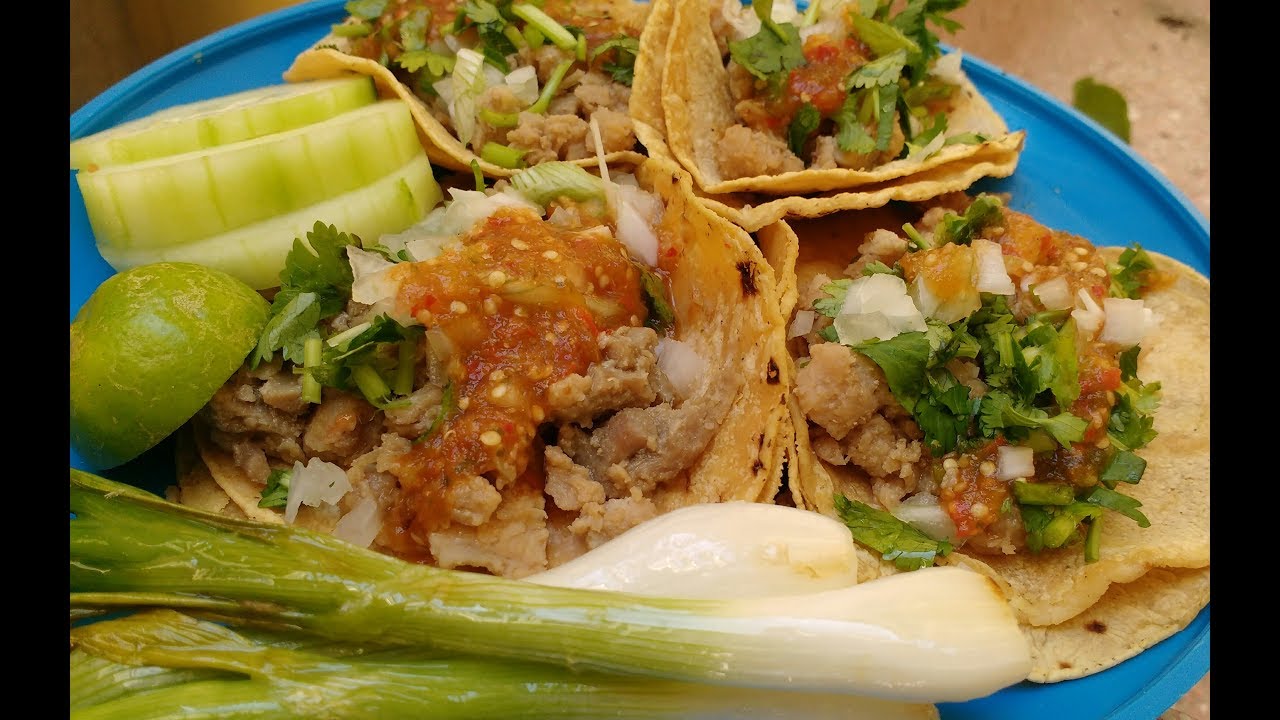 Como hacer tacos de suadero con soya