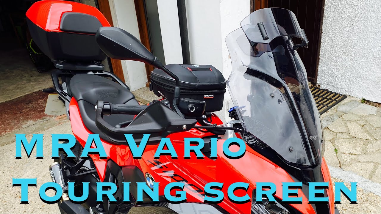 MRA Vario touring screen for the BMW S1000XR | install and review