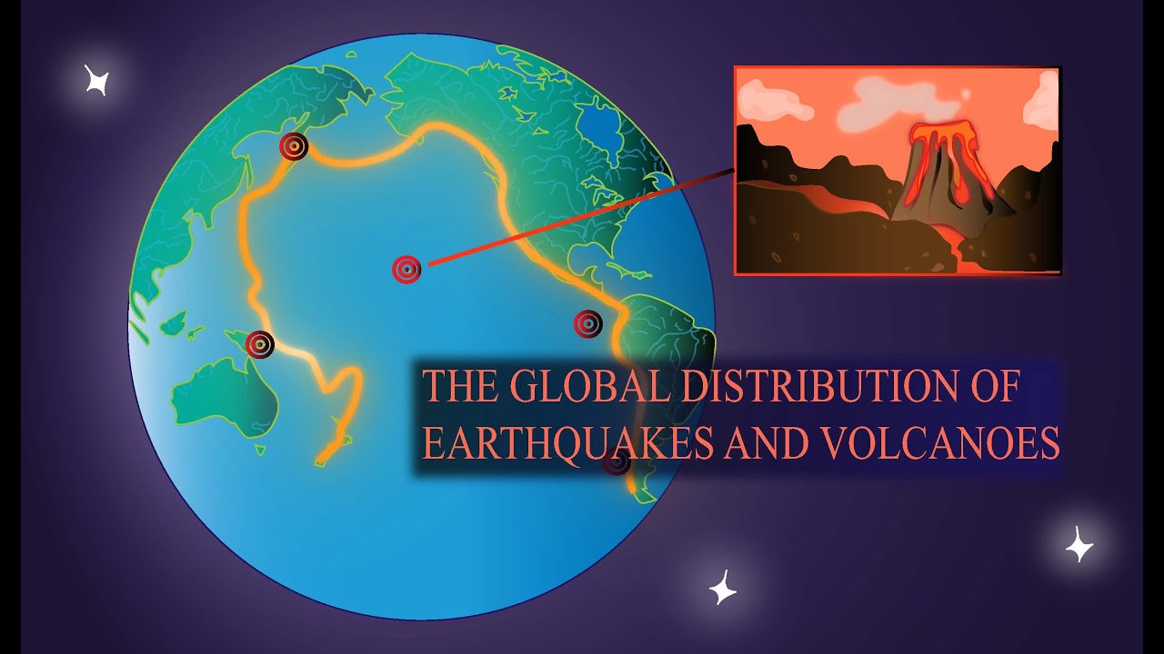 Global Distribution of Earthquakes and Volcanoes | Pacific Ring of Fire | GCSE Geography
