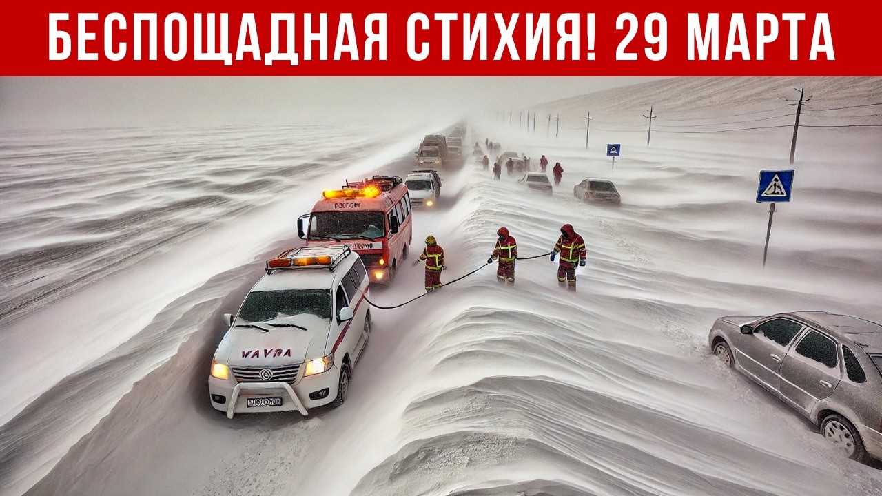 Новости Сегодня 29.03.2026 - Катаклизмы, ЧП, События дня | Россия США Китай Европа Индия