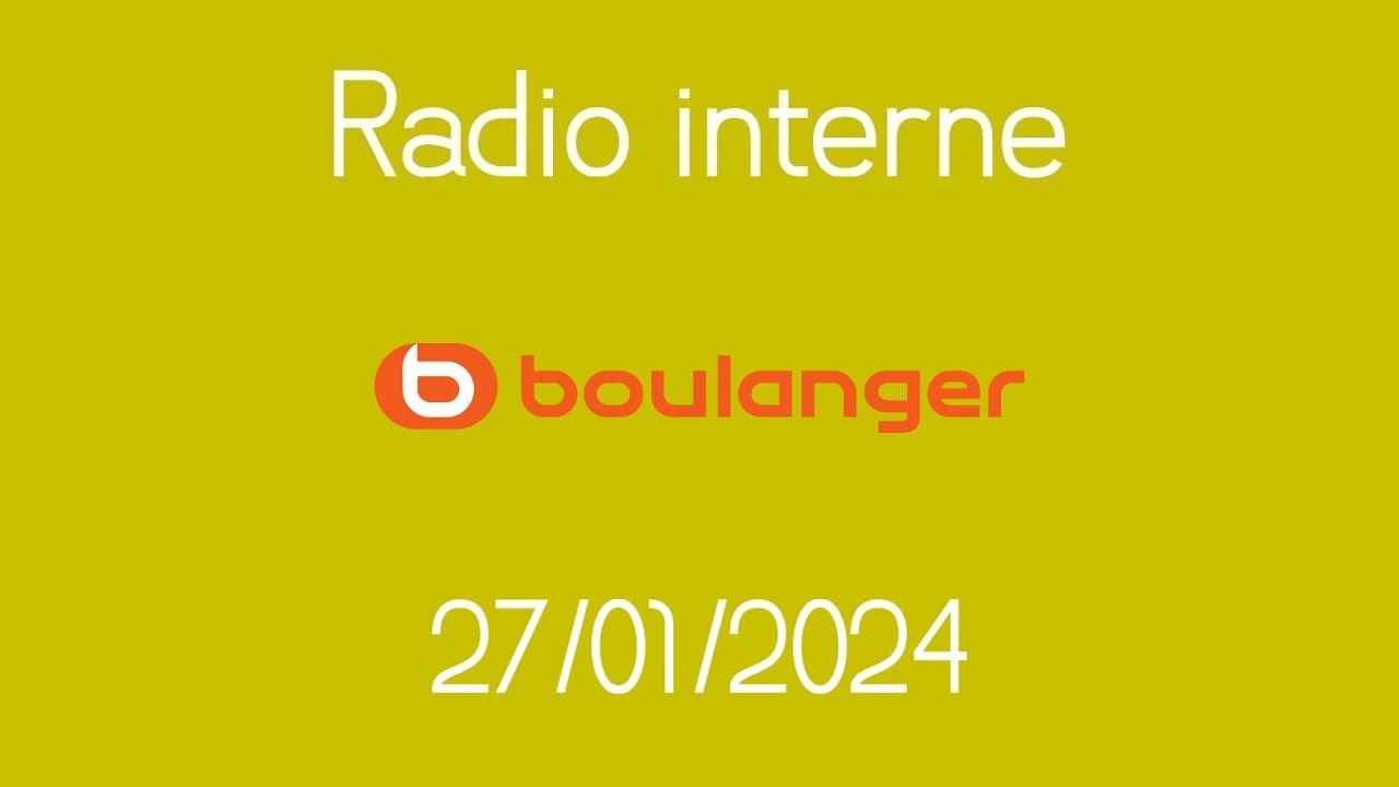 Radio Boulanger - extrait radio interne