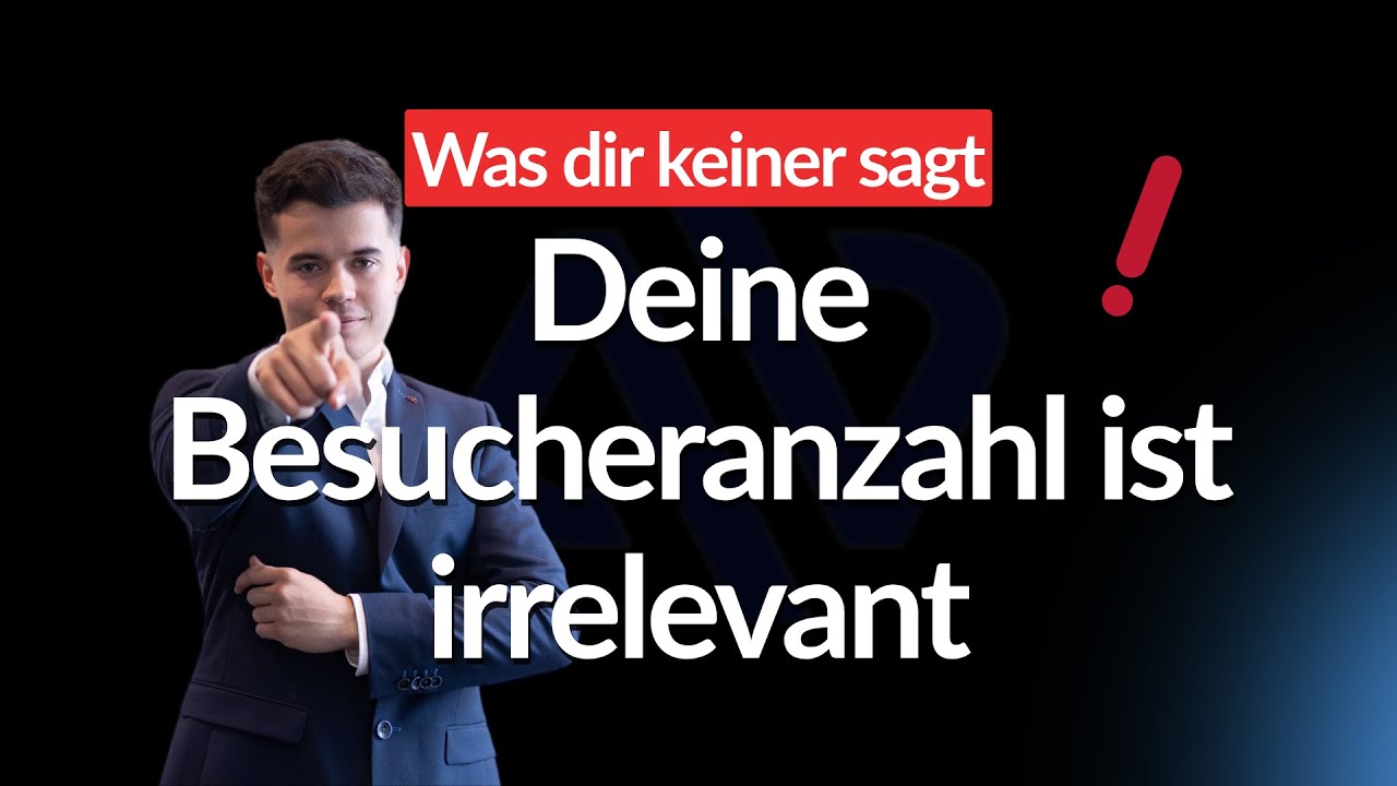 Umsatz statt Traffic: Der entscheidende Hebel für deine Webseite.