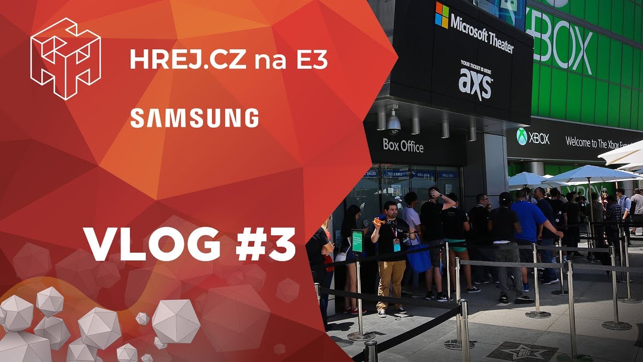 Hrej.cz E3 2019 - Vlog #3: Los Angeles Reel