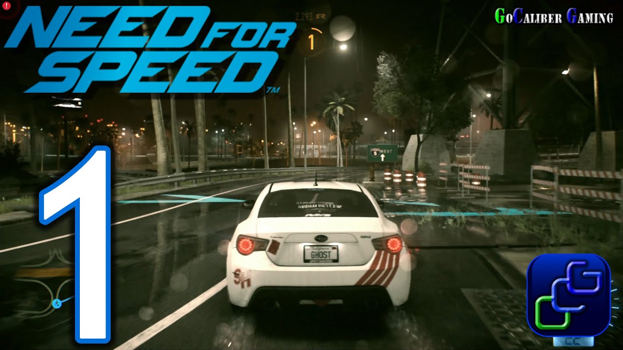 NEED FOR SPEED 2015 PS4 Walkthrough - Gameplay Part 1 -
