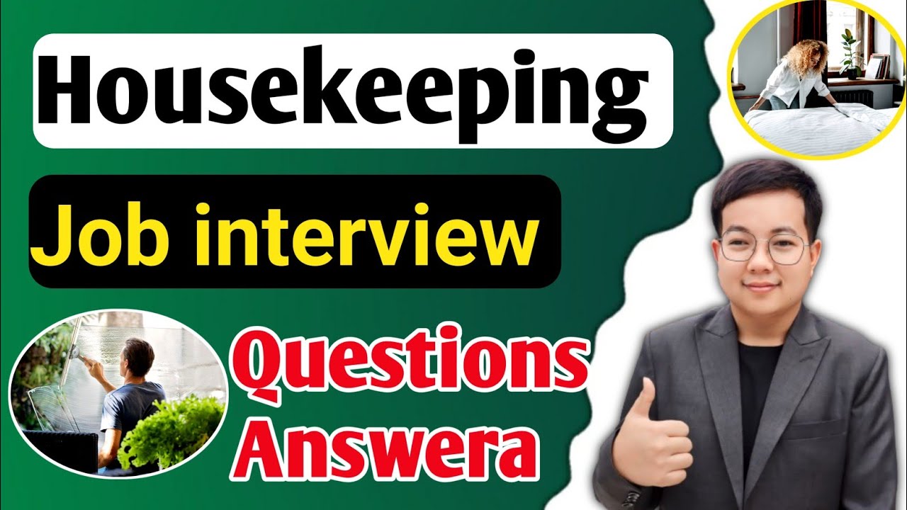 Housekeeping interview questions and answers l Housekeeping job interview questions and answers