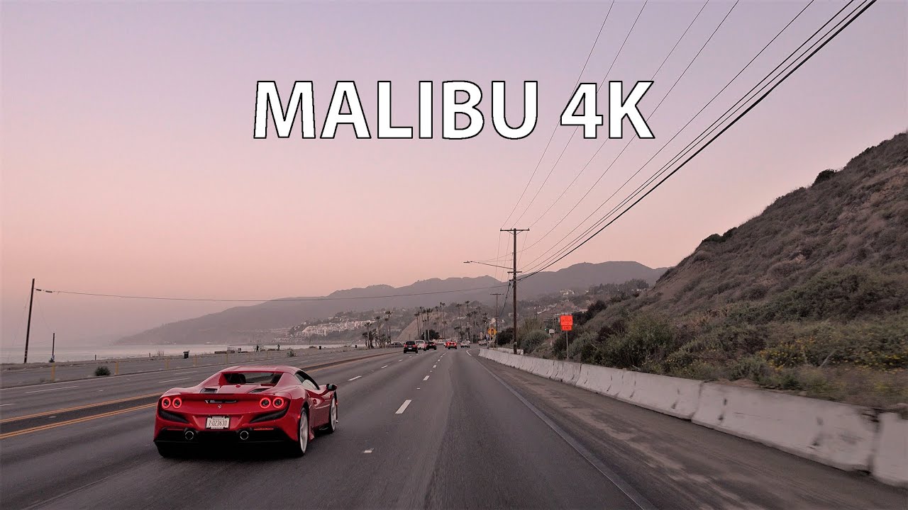 Malibu 4K - Scenic Drive