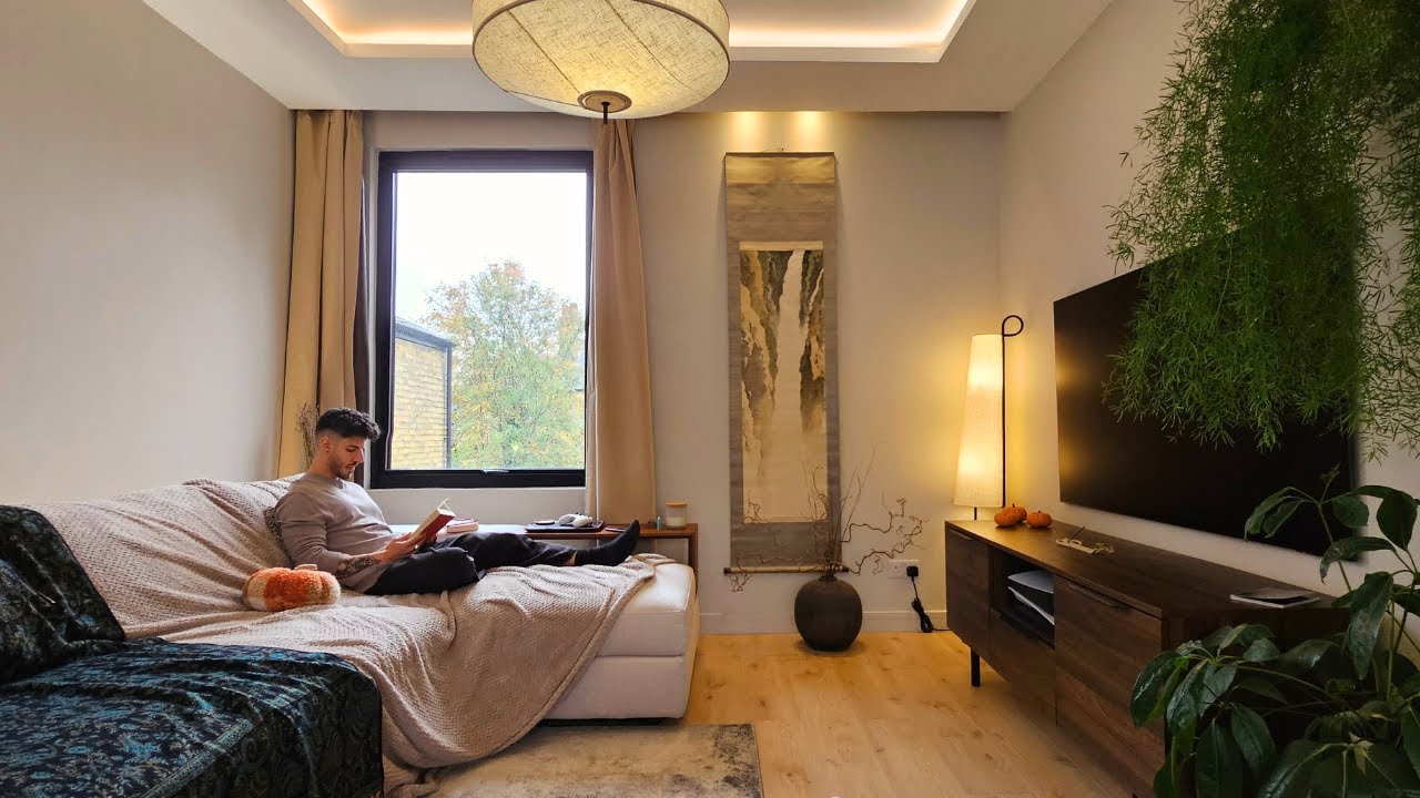 Интерьер его потрясающей отремонтированной лондонской квартиры 🔨🏡 74 кв.м/800 кв.футов