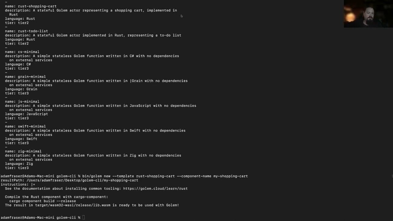 Golem Experience: Building a Serverless Application
