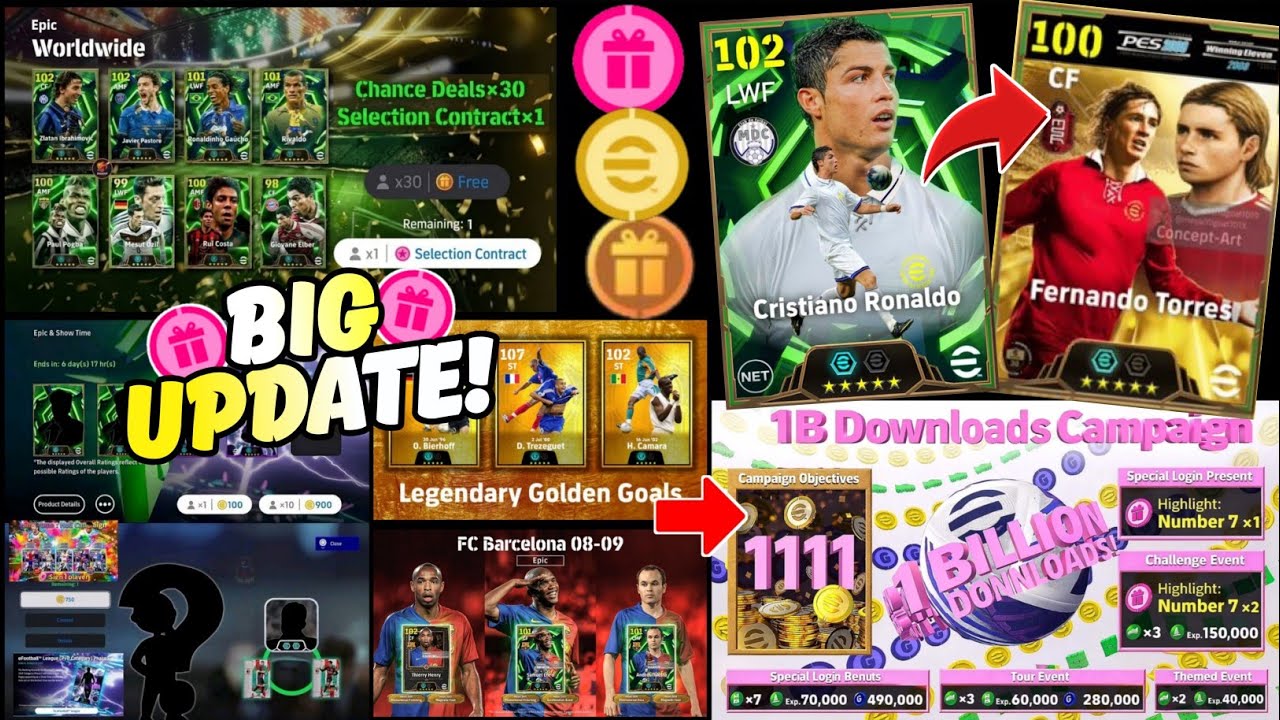 Konami готовит БОЛЬШОЕ обновление?! Новые эпические предметы, Showtime и бесплатные монеты | eFoo...