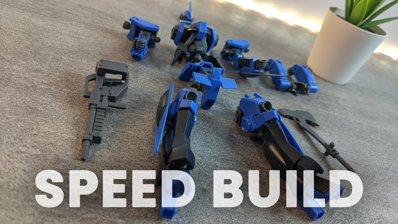 Speed Build Bandai HG 1/144 McGillis's Schwalbe Graze #TekketsuNovember