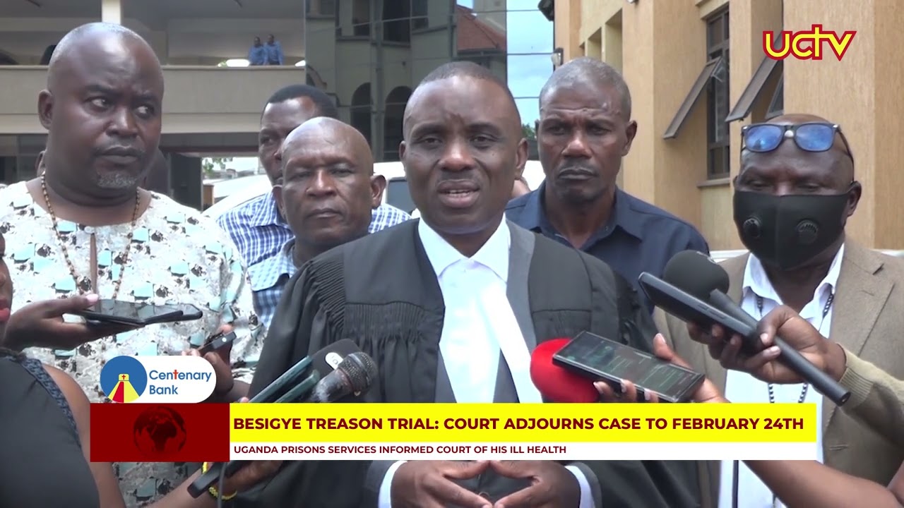 Besigye Treason Trial Case:  Court adjourns case to February 24th