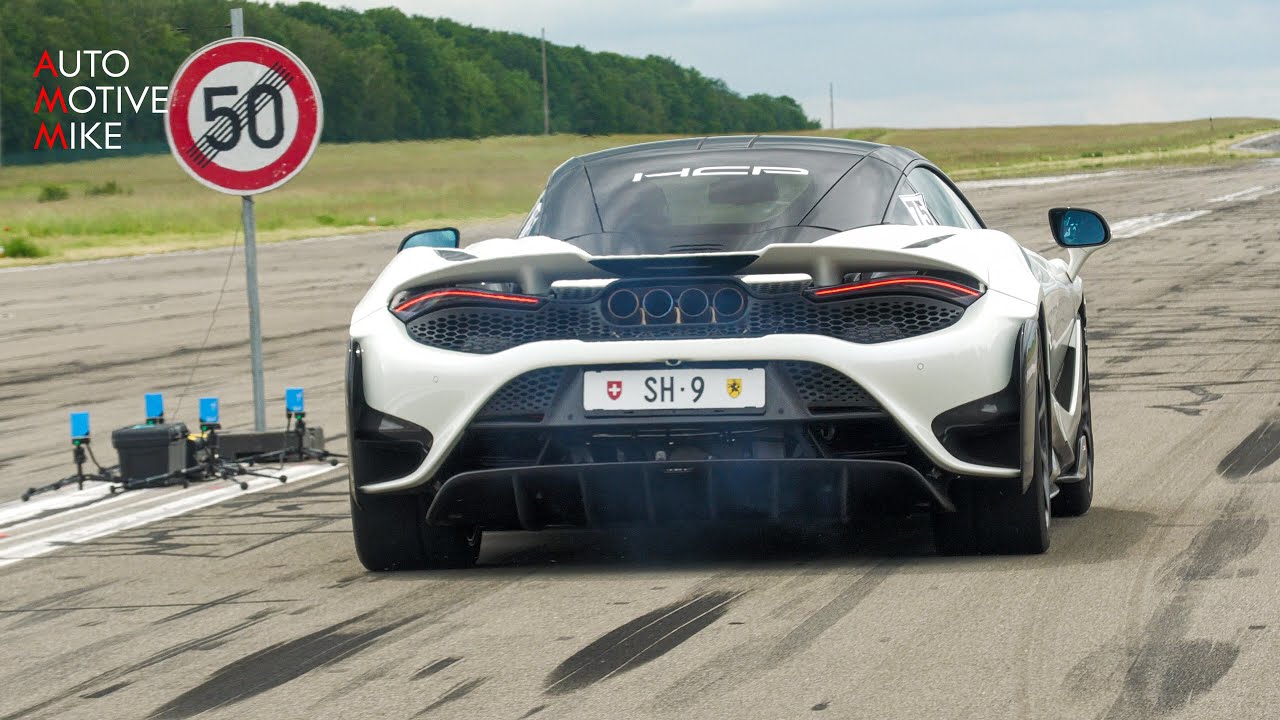 1000HP McLaren 765LT HCP 0-312 KM/H Accelerations!