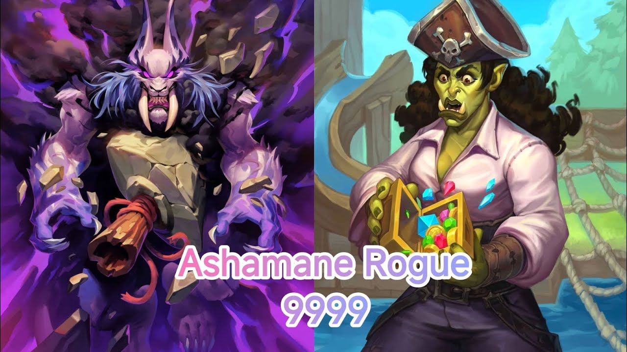 Рога показывает полную силу маначита.Гайд на Пеплошкурою Рогу.Hearthstone Затерянный город Ун'горо