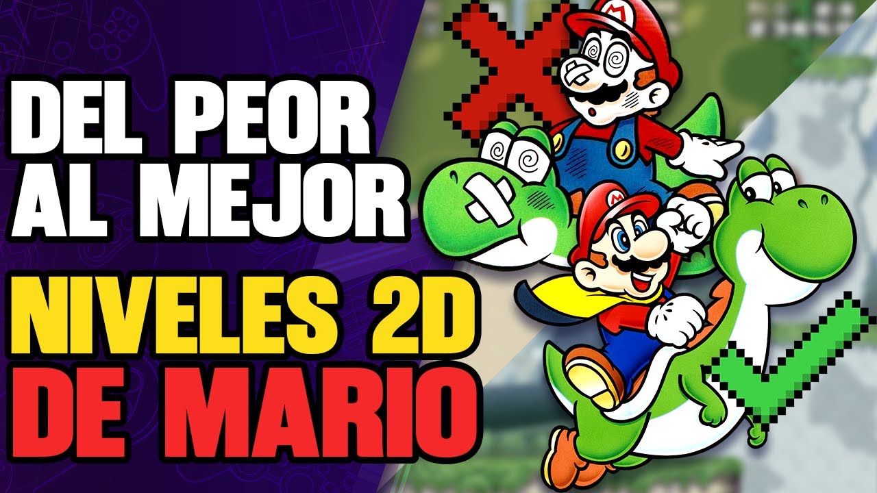 Los MEJORES niveles iniciales de SUPER MARIO en 2D