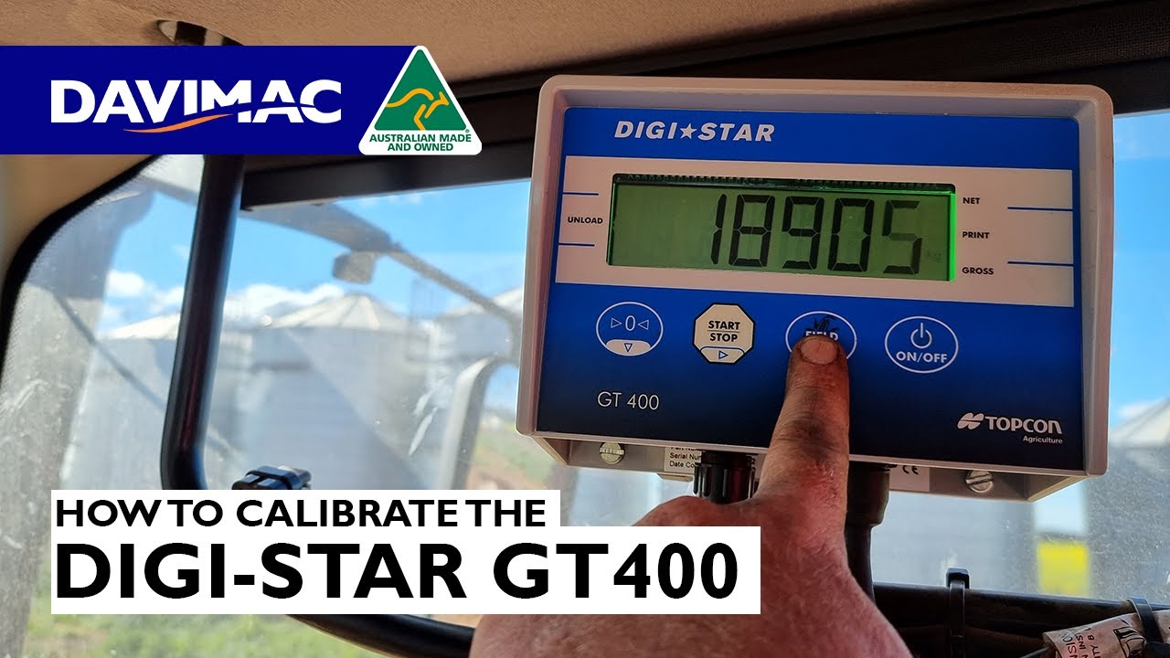 How to Calibrate the Digi-Star GT400 | Davimac Chaser Bin Owners Guide
