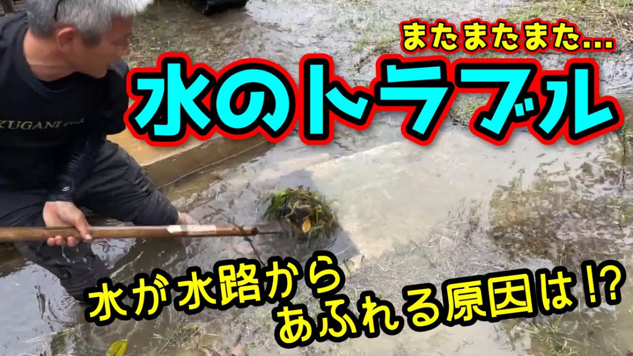 #87 水路決壊‼️果たして直せるのか⁉️