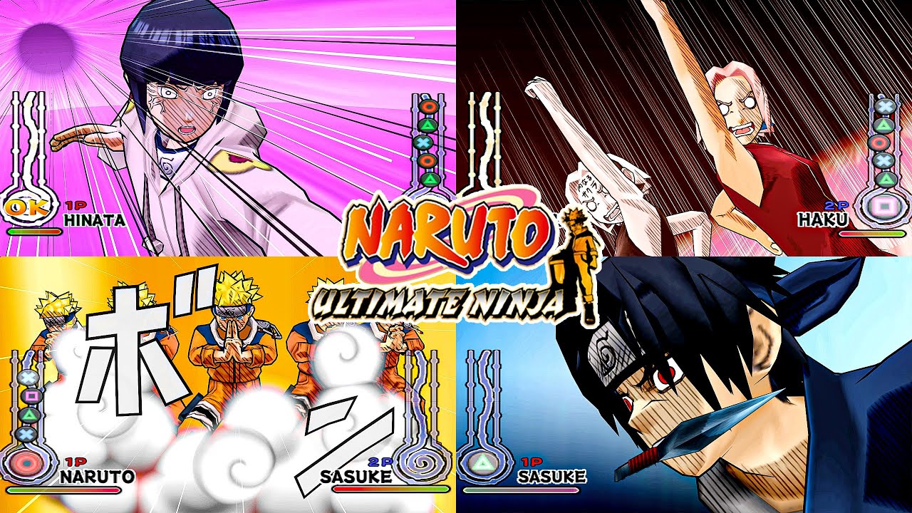 Every Character’s Ultimate Jutsu – Naruto Ultimate Ninja PS2