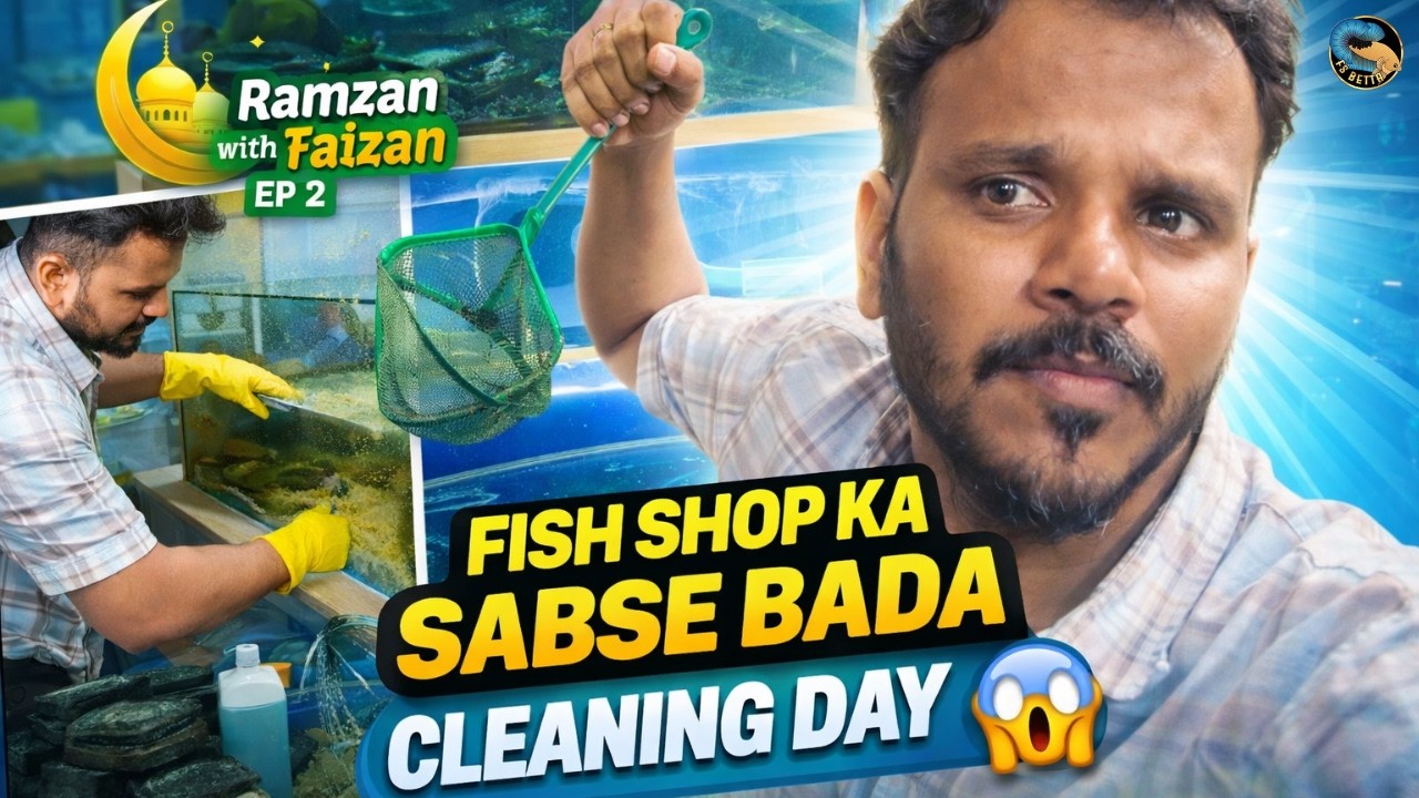 Aaj Saare Fish Tanks Clean Honge | Ramzan with Faizan EP 5 | FS Betta Extra