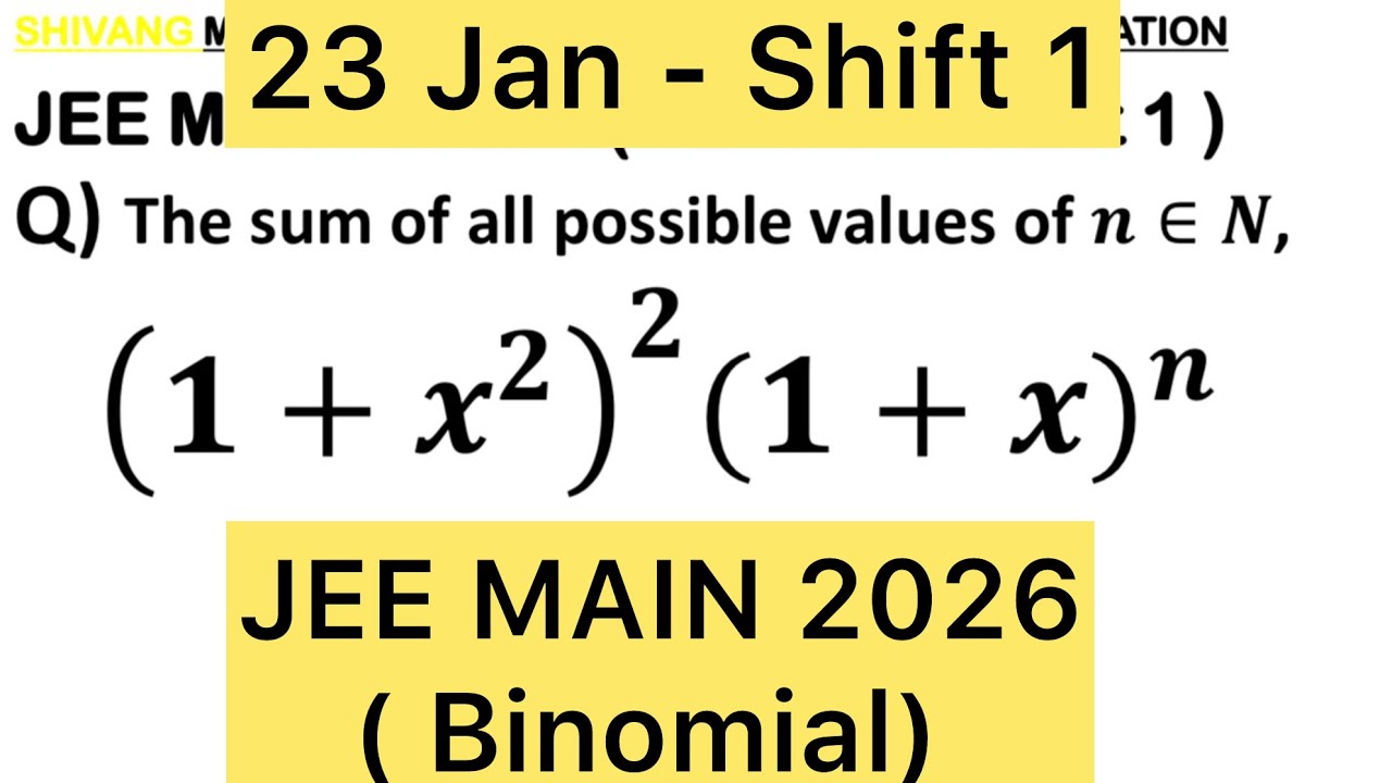 Q) The sum of all possible values of 𝑛∈𝑁, so that the coefficients of x,x^2 and x^3 in the expansion