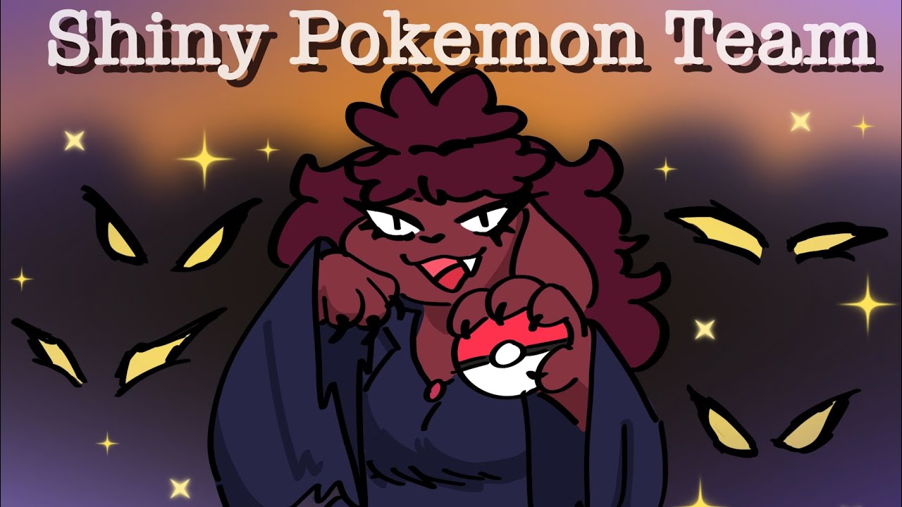 Shiny Pokemon Drawing for Halloween 