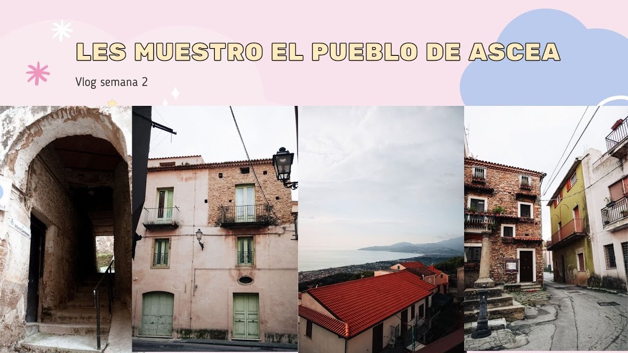 LES MUESTRO EL PUEBLO DE ASCEA - Neri Cosentino Vlogs