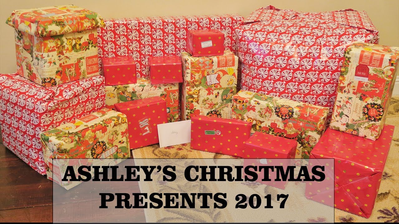 Our Daughters Christmas Presents 2017 (21 year-old)
