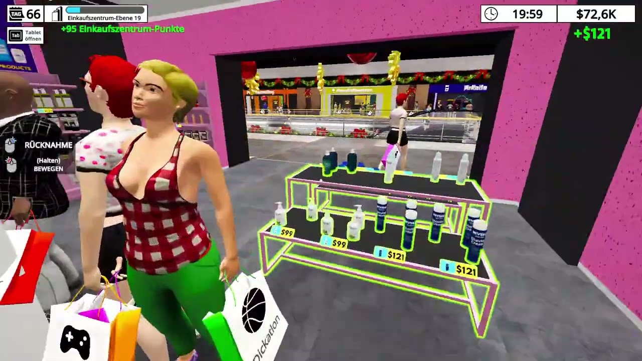 Mall Simulator der Blumenladen war zu teuer und bringt nicht viel Geld GamePlay Deutsch #Folge22#