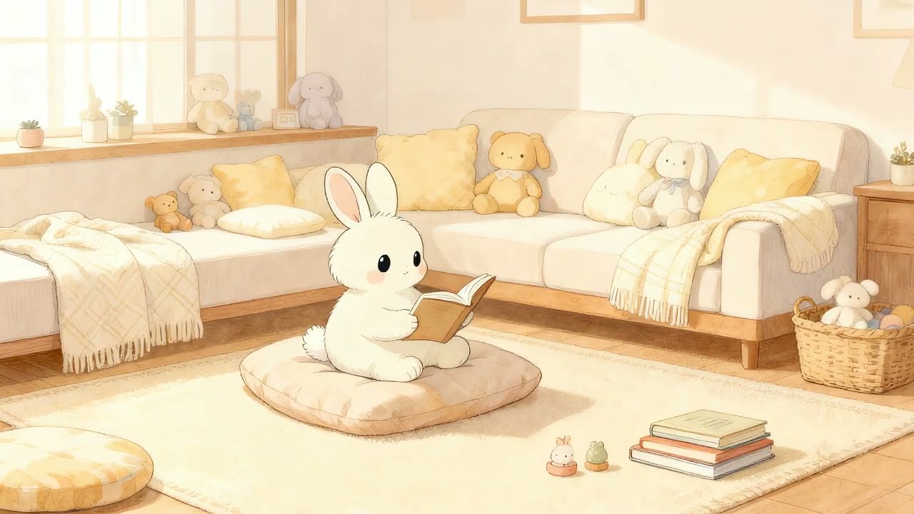 【作業用BGM】気分を整えるやさしいBGM｜作業・準備・リラックスタイム🌿 日常のお供に🐰
